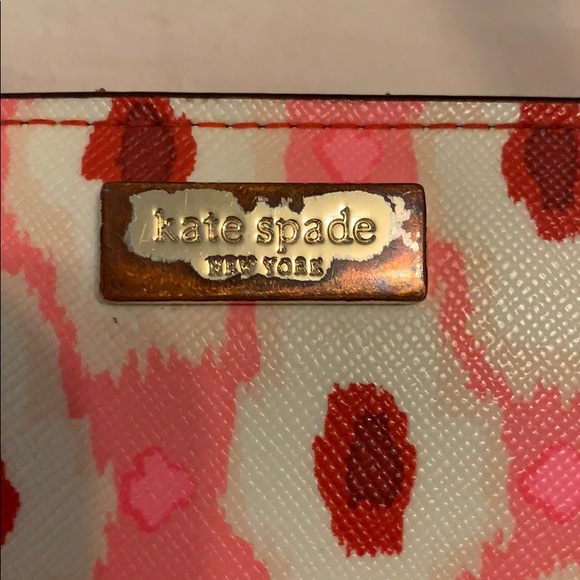 Kate spade wallet, unique pink pattern - Picture 3 of 6